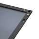image 4 of Living and Home Modern Slim Frame Full Length Wall Mirror Black
