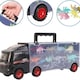 image 3 of Dinosaur Transporter Truck Carry Case Playset – Includes 12 Dinosaur Figures – Portable Toy Organizer for Kids
