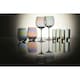 image 5 of BarCraft Iridescent Glass Tumblers Set of 2 Clear