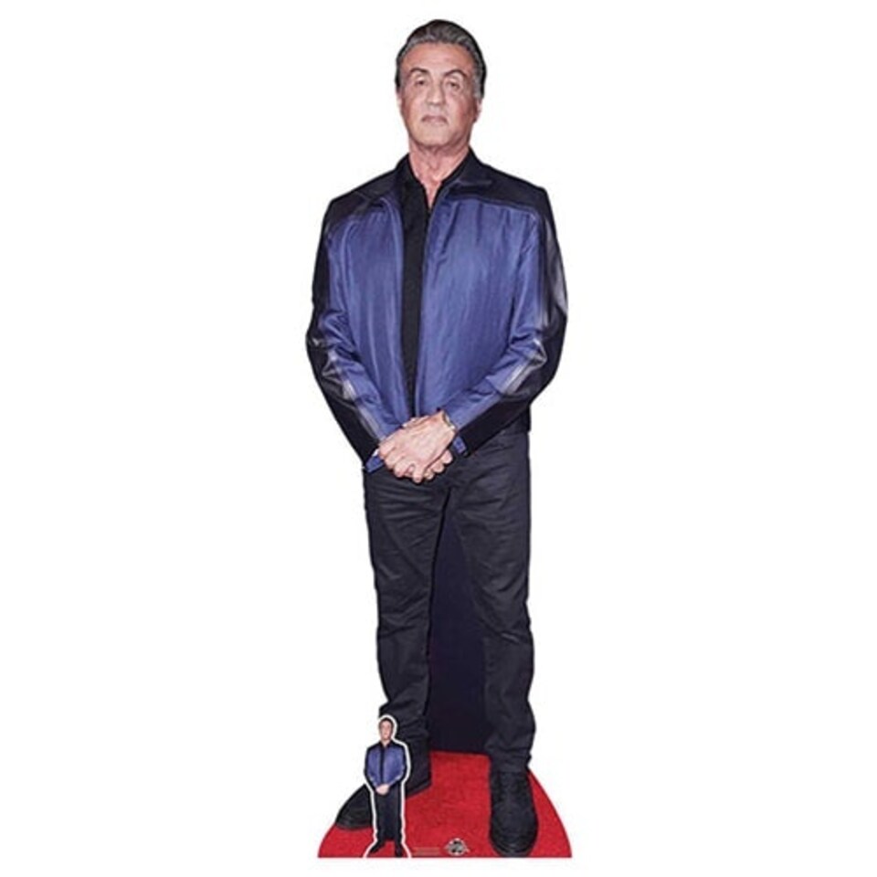 Sylvester Stallone Lifesize Cardboard Cutout 177cm