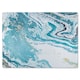 image 1 of Blue Marble Glass Chopping Board | Multi