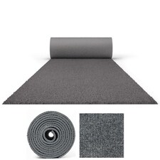 2 Metre Wide Prestige Heavy Duty Grey Carpet Runner