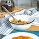 image 5 of Argon Tableware White Enamel Bowls - 16cm - Black - Pack of 6 Black