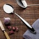 image 3 of Sabatier Professional Mirror Polished Stainless Steel Serving Spoon