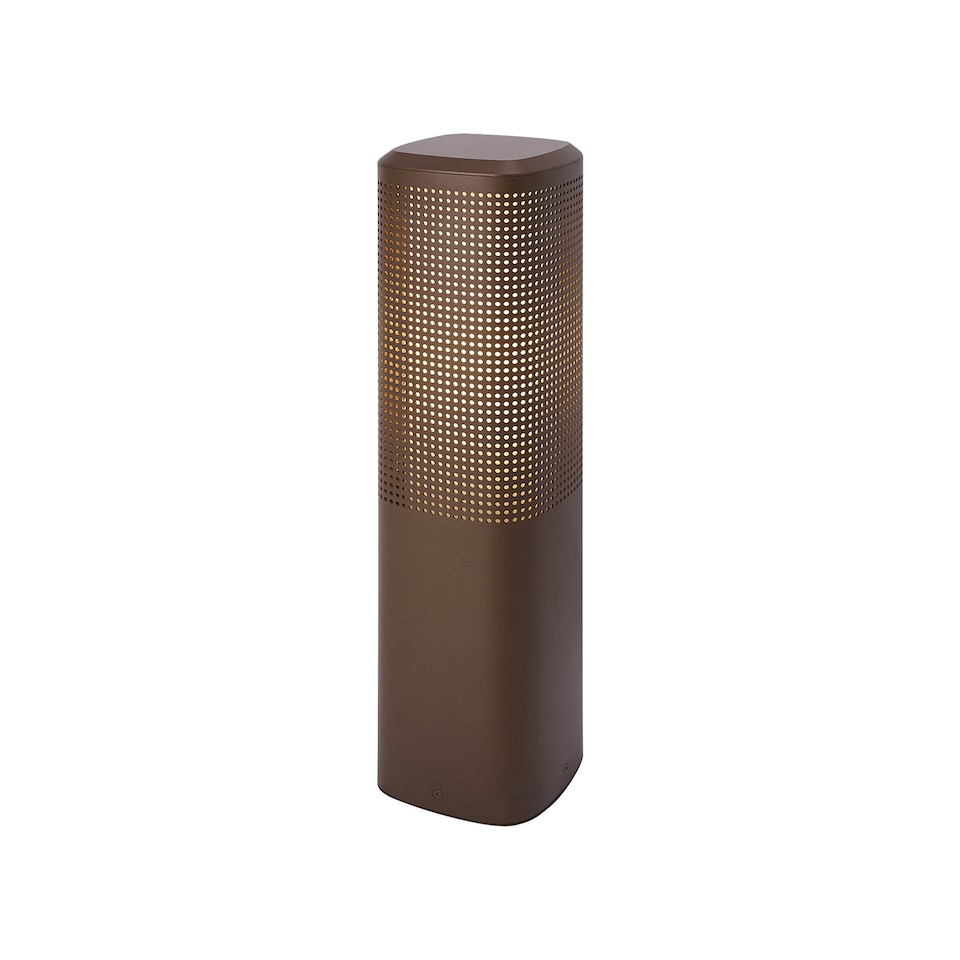 image 1 of Nordlux Sidara Outdoor Garden Post Brown Aluminium E27 Coastal/Marine Safe - Mains Powered, IP44