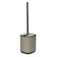 image 1 of Showerdrape Echo Beige Steel Toilet Brush & Holder | Cream | Beige | 1