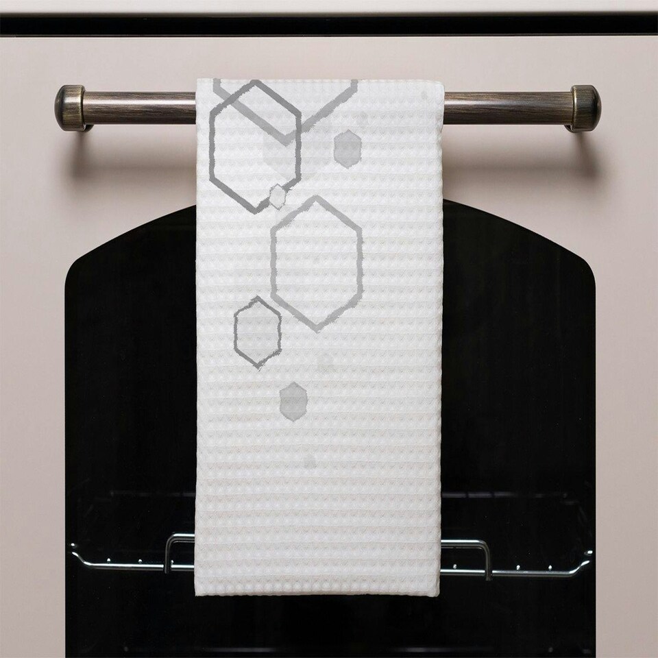 image 1 of Abstract hexagon (Kitchen Towel)