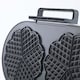 image 8 of Trebs Waffle Maker Iron, Double Heart Shape Waffle Machine with Non Stick Plates & Adjustable Temperature Control, 1200W