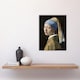image 4 of Girl with a Pearl Earring Vermeer Vintage Wall Art Poster Print 12X16"