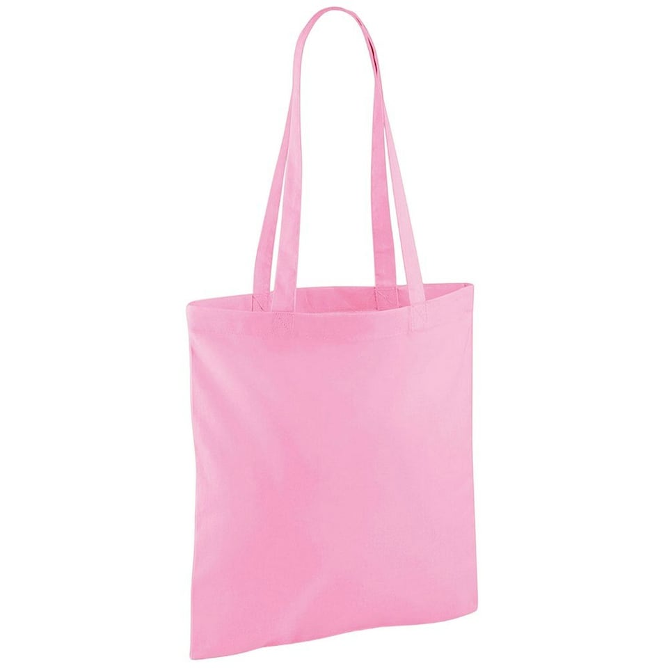image 1 of Westford Mill Long Handle Tote Bag - Classic Pink - One Size Pink