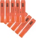 image 2 of Pack of 10 Orange Highlighter Pens