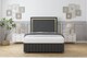 image 1 of Sloomy Boston Gold Graphite Dumfries Divan Bed With Mattress 2 Drawers Left Side With 54" Floor Standing Headboard & 12" Matching Footboard 4' Small Double | Grey | Graphite | Small Double | 1
