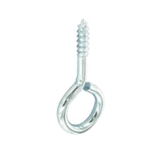 Securit Zinc Plated Screw Eye - Silver - 25mm