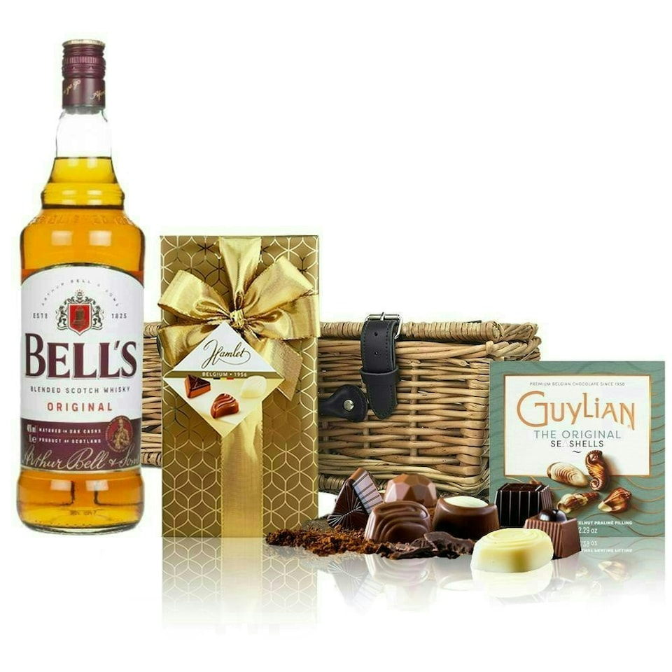 Bell's Original Whisky and Chocolates Hamper 70cl 40% abv