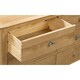 image 5 of Solid Oak 6 Drawer Wide Chest