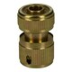 image 1 of Brass Garden Hose Quick Connector 1/2" Female Pipe Built in Auto water Stop