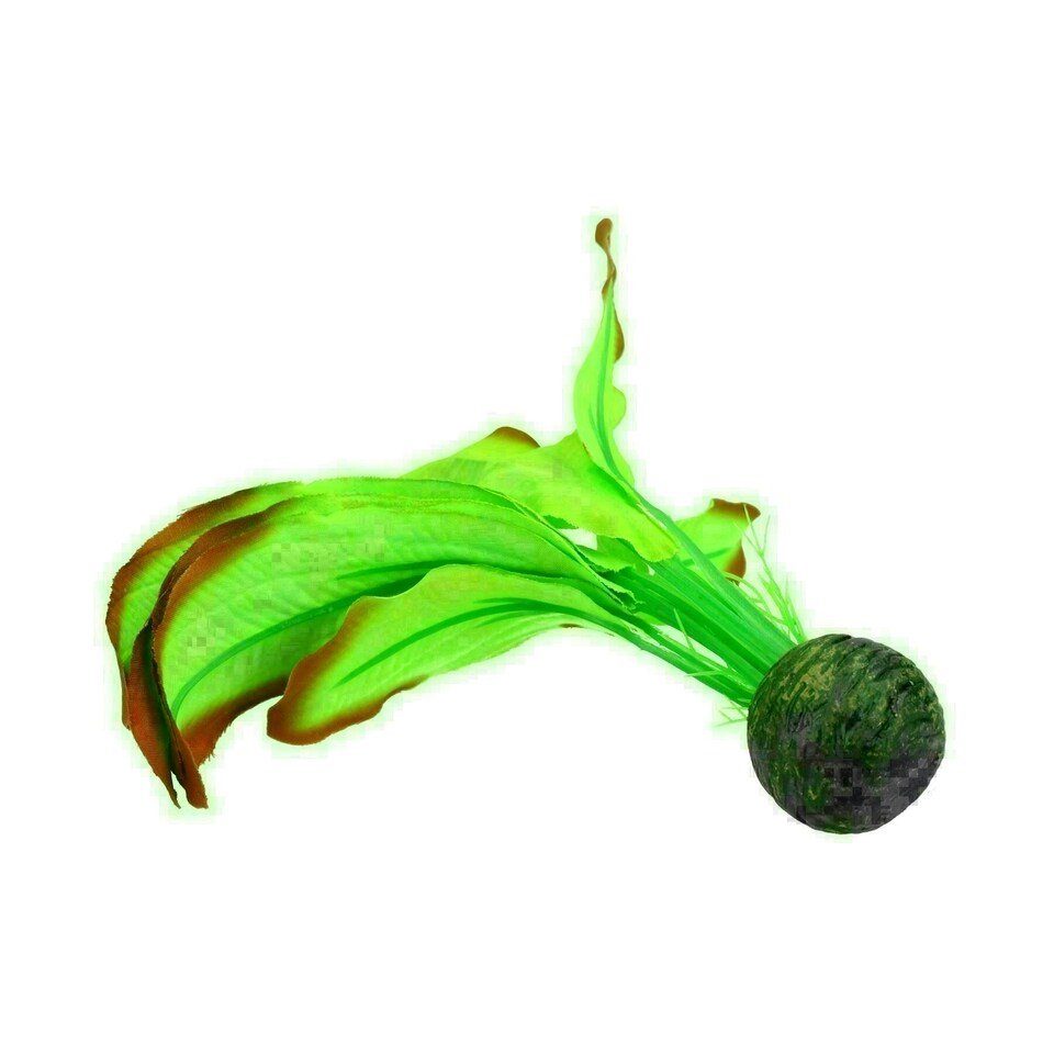 image 1 of Aquatic Aquarium Fish Tank Self Sinking Medium Silk Plant Height 20cm (No 9)