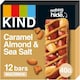 image 1 of KIND Bars, Gluten Free Snack Bars, Caramel Almond & Sea Salt, High Fibre, Healthy Snack, No Artificial Colours, Flavours or Preservatives, Multipack 12 x 40g