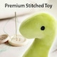 image 5 of Green Diplodocus 16cm Plush - Oh So Soft Cute Fabric Dinosaur Toy