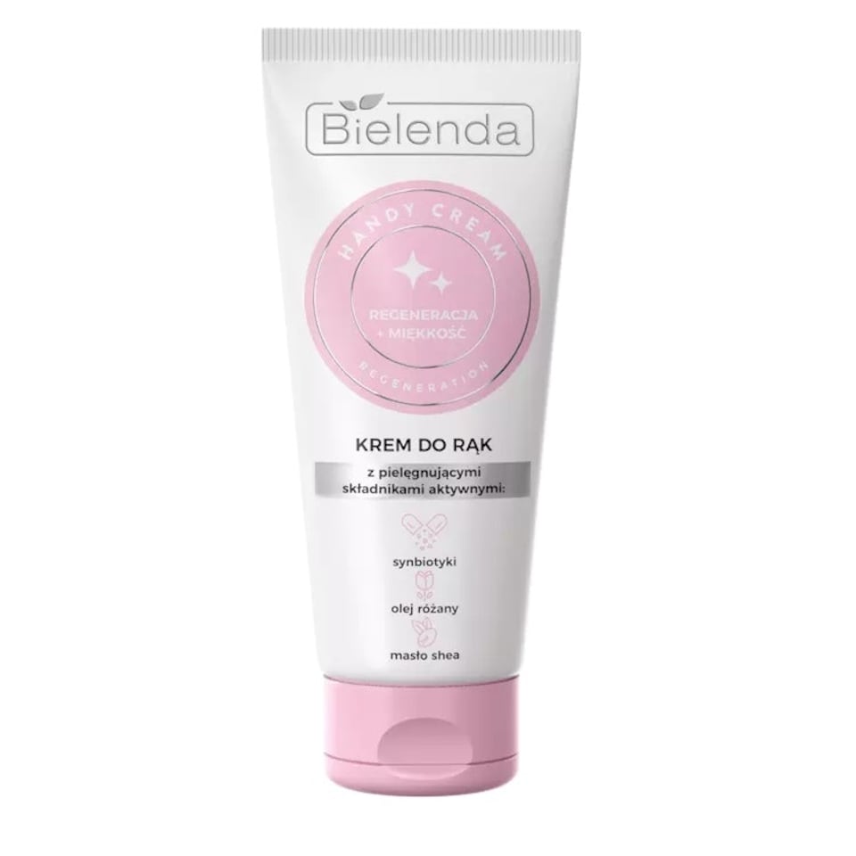 Bielenda Handy Cream Regenerating Hand Cream with Rose Oil for Dry Sagging Skin With loss Of Firmness 50ml