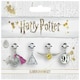 image 1 of Harry Potter Golden Snitch/Deathly Hallows/Love Potion/Platform 9 3/4 Slider Charm Set HP0070