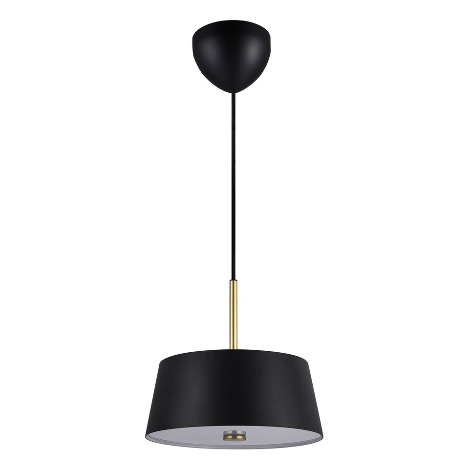 image 1 of Nordlux Clasi Indoor Pendant Light Black Metal E14 Diffused  - Mains Powered, IP20