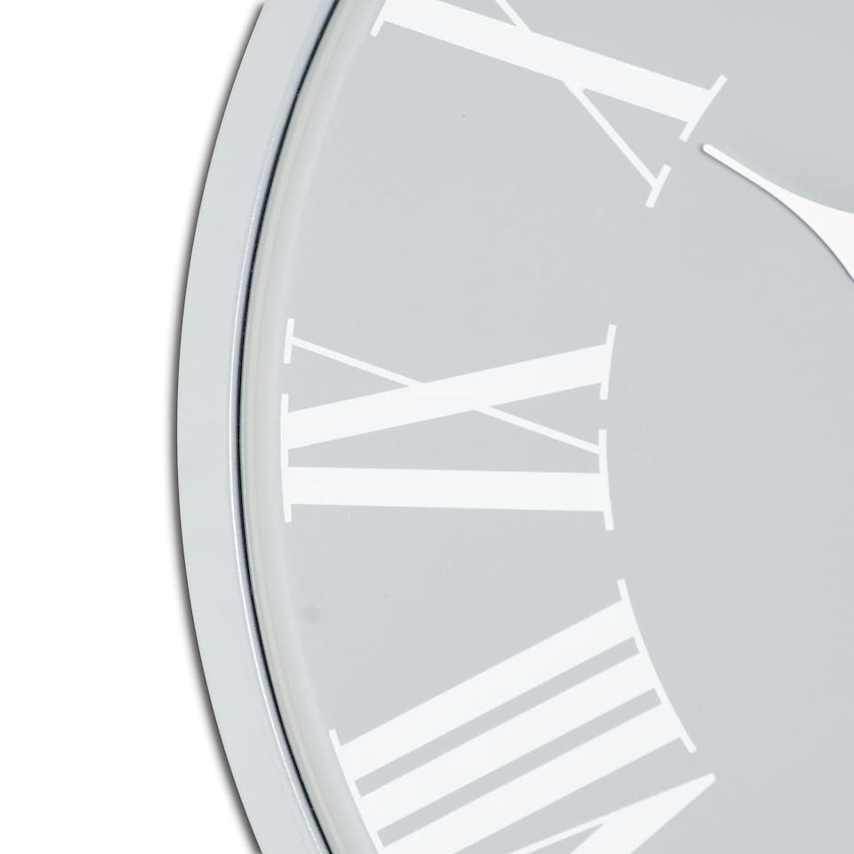image 1 of Hill Interiors Rothay Wall Clock - Grey - 49cm x 4cm x 49cm