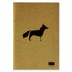 image 5 of A5 80 Pages 110gsm Animalia Design Kraft Sketch Book by Icon Art