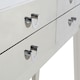 image 4 of Interiors by Premier Lure 4 Drawers Console Table Silver