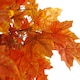 image 3 of Artificial 125cm Extra Large Artificial Autumn Maple Acer Tree | Orange | 4ft