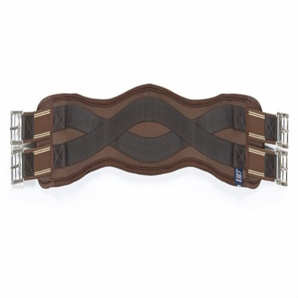 image 1 of Shires Memory Foam Girth Brown | Size: 46
Colour: Brown