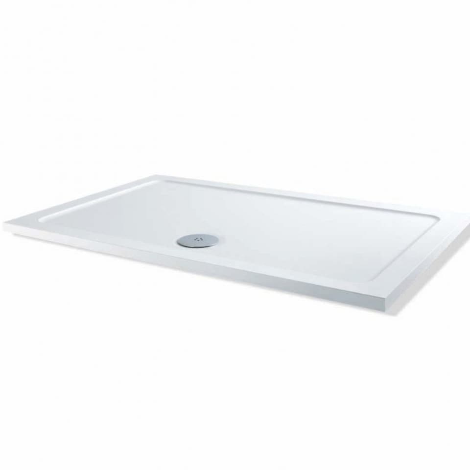 image 1 of Aquarius Vital 1800 x 900mm Rectangle Shower Tray and Waste