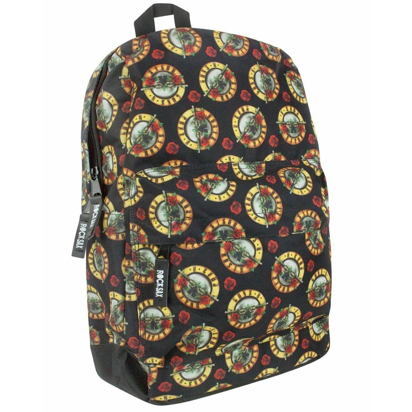 Rock Sax Guns N Roses All-Over Print Backpack - Black - One Size