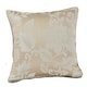 image 2 of Soft Luxury Jacquard Floral Cushion - 43cm x 43cm Grey | Silver