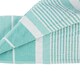 image 4 of Nicola Spring Deluxe Cotton Turkish Bath Towel - Sky Blue | Blue | Sky Blue