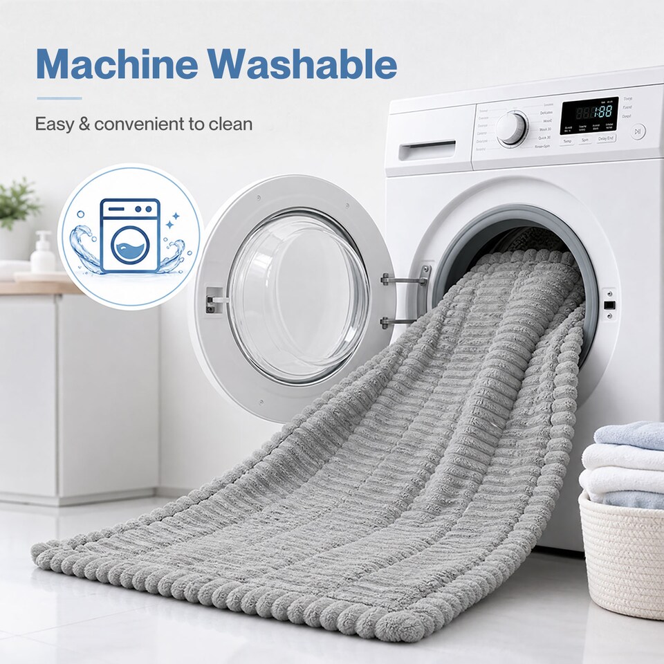image 1 of Marlow Sofa Cover Corduroy Non Slip Machine Washable