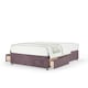 image 1 of Memory Maestro Memory Foam Mauve Naples Velvet 2 Drawer Divan Set Double