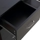 image 8 of HOMCOM 120cm Computer Desk PC Table Workstation w/ 3 Shelf & Drawers Black