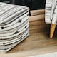 image 2 of Interiors by Premier Cefena Square Pouffe Multi