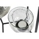 image 3 of Candleholder DKD Home Decor Crystal Black Transparent 18 x 18 x 76 cm Iron N/A