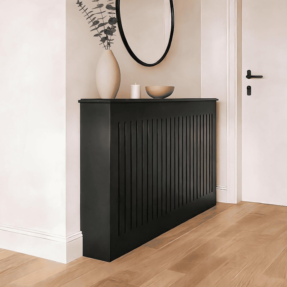 image 1 of Loxley Large Radiator Cover MDF Wooden Home Decorative Modern Desig