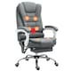 image 1 of Vinsetto Ergonomic Heated 6 Points Vibration Massage Office Chair, Grey