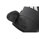 image 7 of Adidas Performance Half-Finger Aeroready Weightlifting Gloves, Ergonomic Palm, Adjustable Closure | Black | Black | L