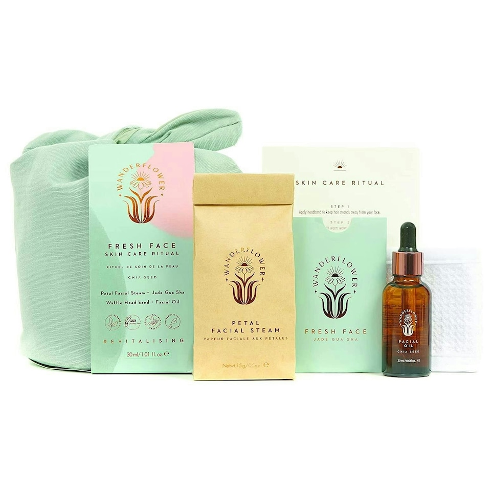 image 1 of Wanderflower Fresh Face Self-Care Gift Set