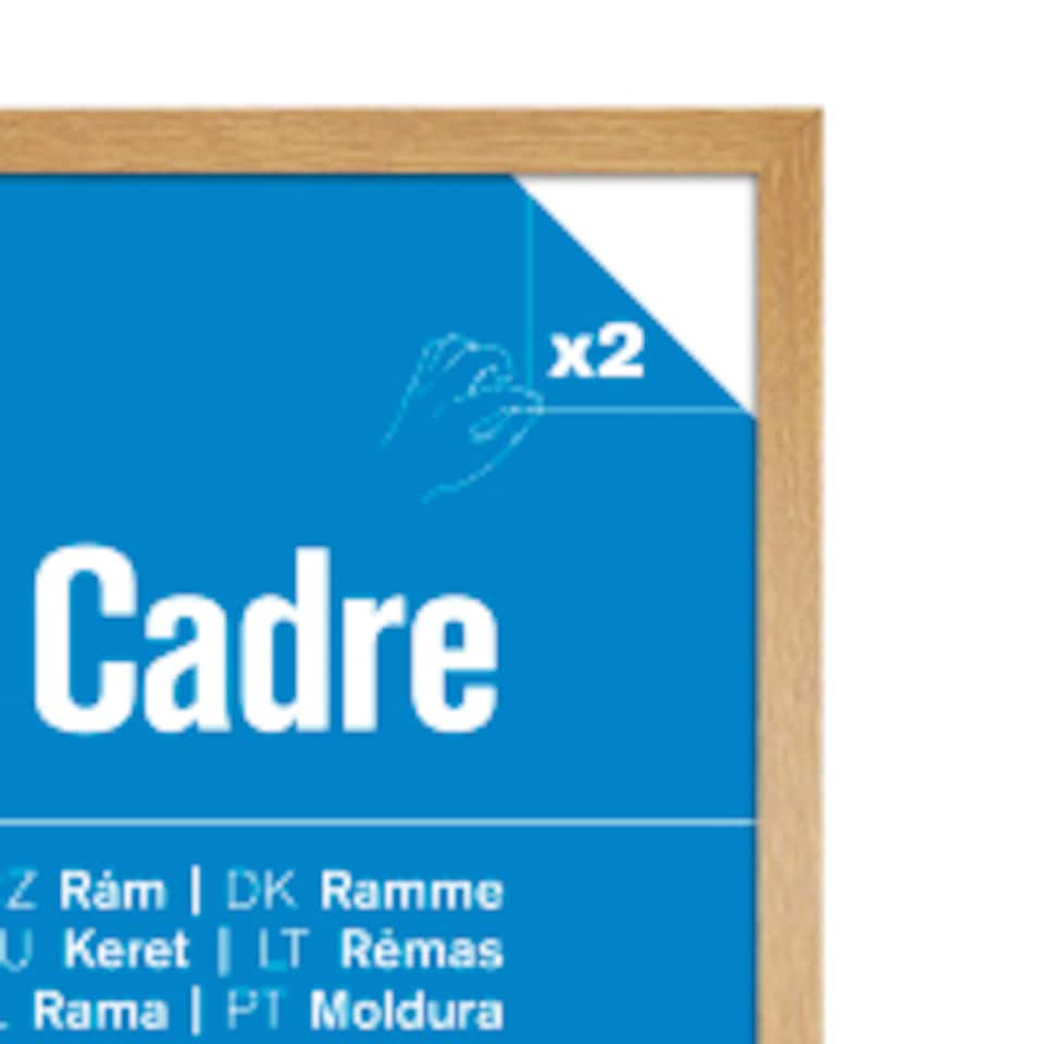 image 1 of GB Eye Contemporary Wooden Oak Picture Frame - 60 x 80cm