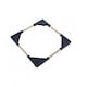 image 3 of Oypla Adjustable Appliance Fridge Freezer Mover Trolley Dolly Washing Machine Base
