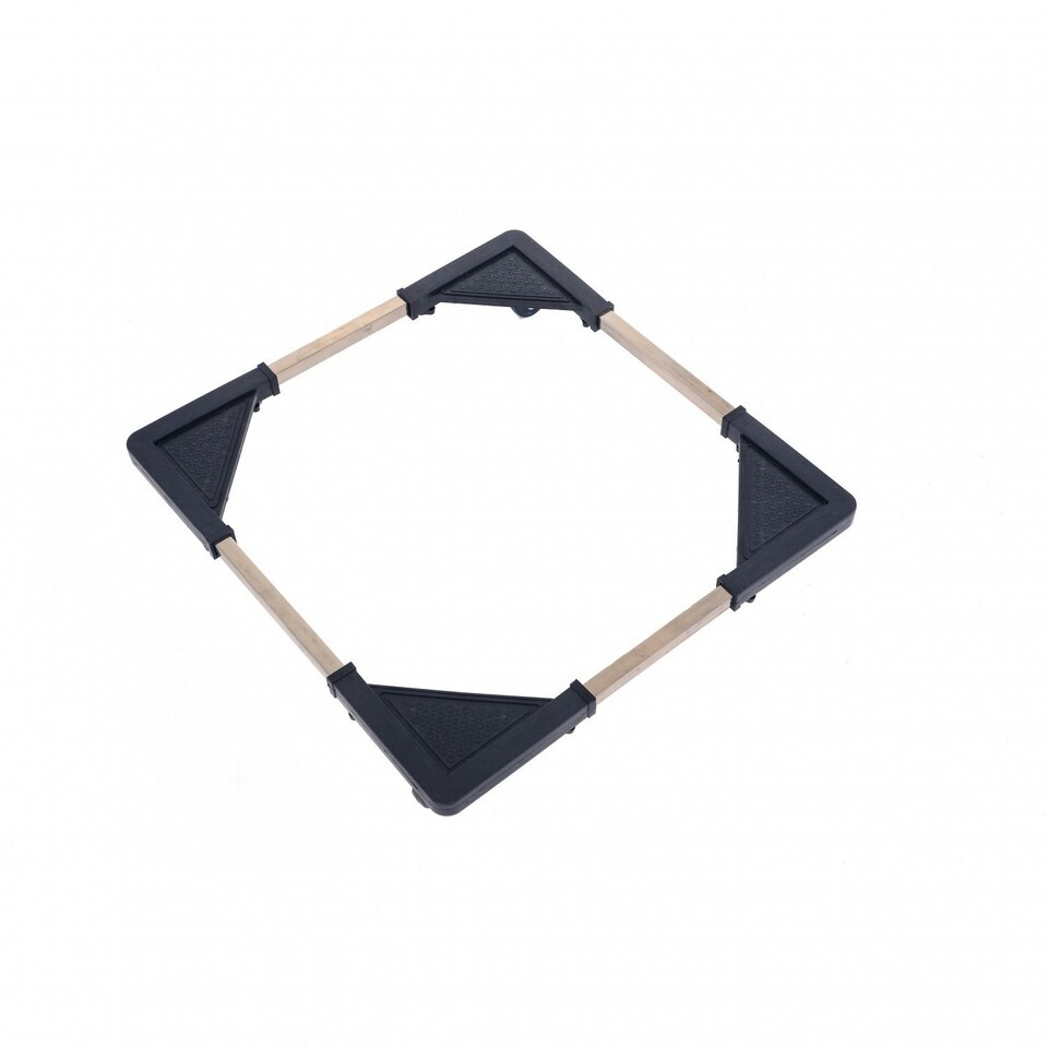 image 1 of Oypla Adjustable Appliance Fridge Freezer Mover Trolley Dolly Washing Machine Base