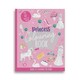 image 1 of 303 x 240mm Princess Colouring Book Pink | 8x10in