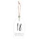 image 1 of Something Different Milestone 18th Hanging Sentiment Sign - Black/White - One Size