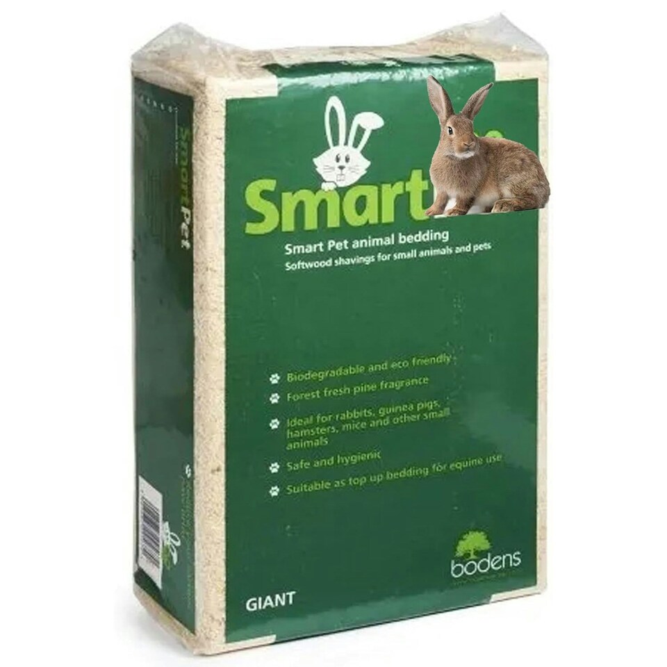 image 1 of 4kg (3 Bags) Soft Wood Shavings For Pet Bedding Small Pets & Animals